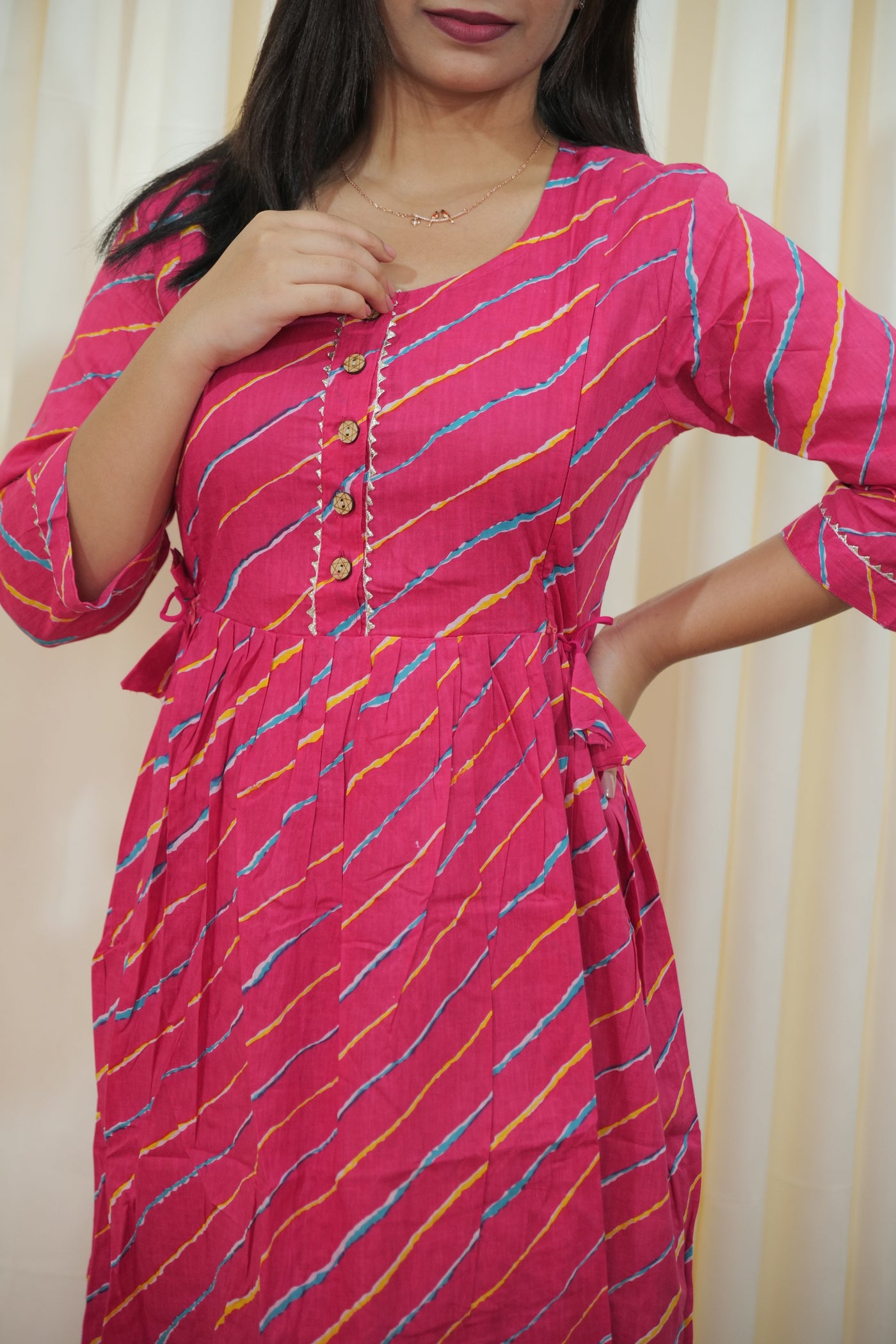 Kayal Maternity Cotton Kurthi